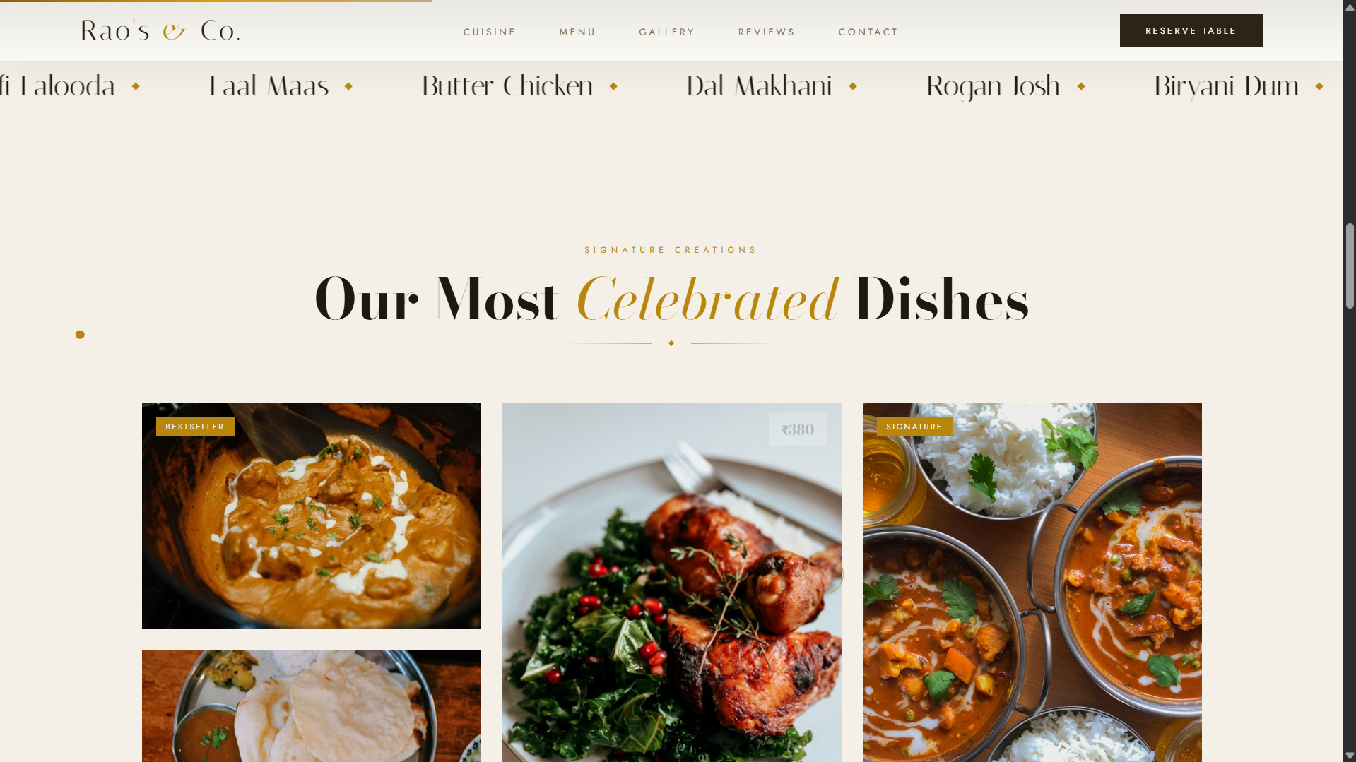 Rao's Restaurant Preview